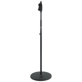 Gator Frameworks 07 0020 Deluxe 12 Round Base Mic Stand | Ağır Yuvarlak Tabanlı Mikrofon Standı